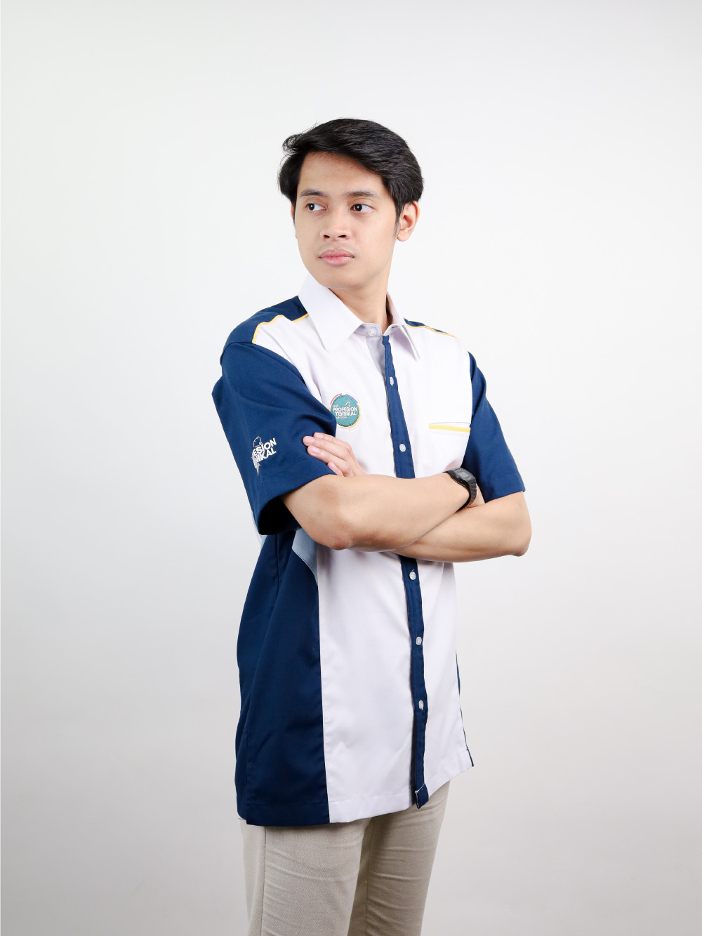 White-Blue Corporate Shirt White-Blue Corporate Shirt