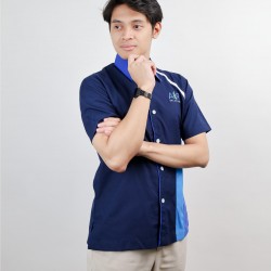 Navy Blue Corporate Collar Shirt 