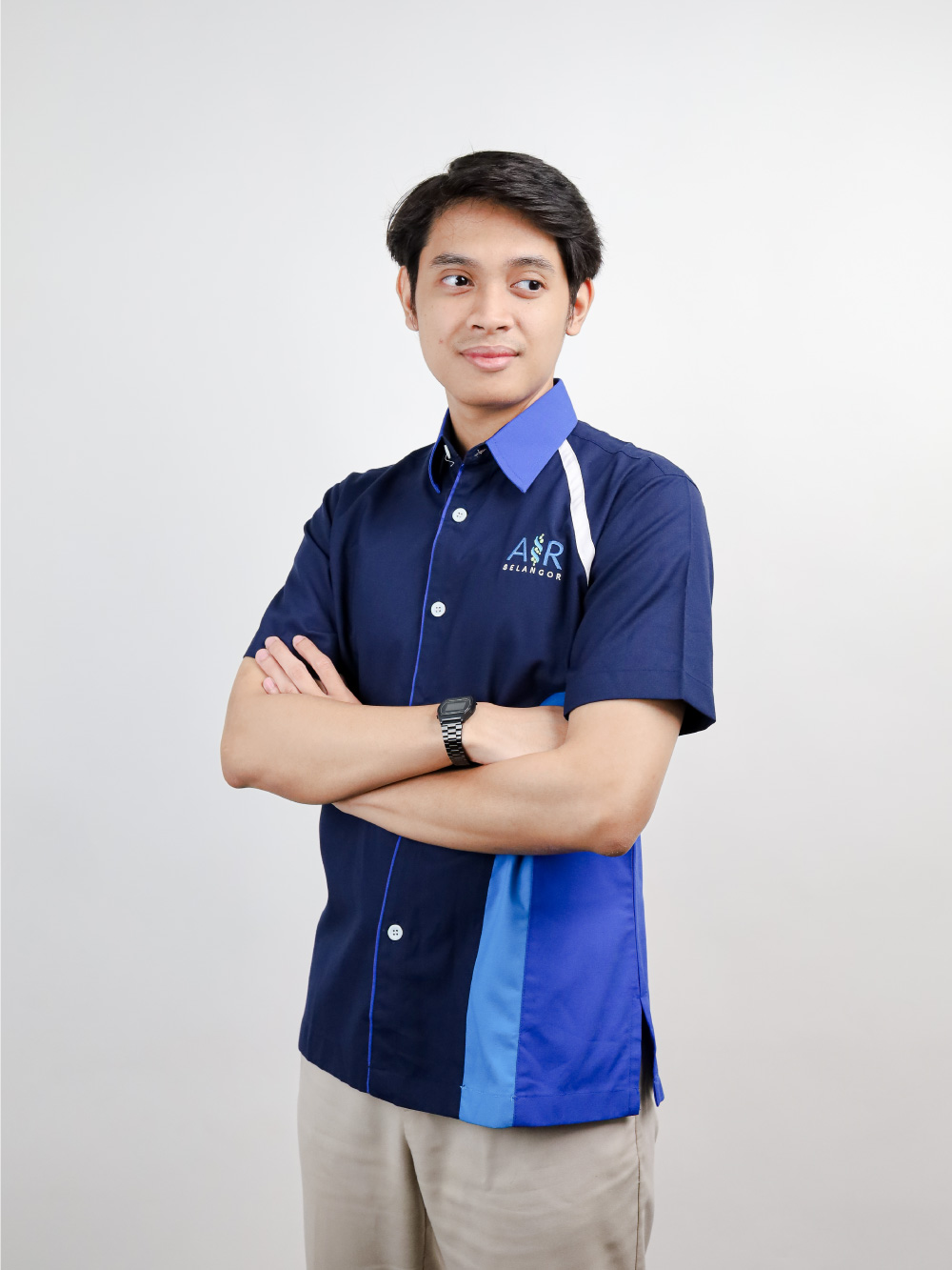 Navy Blue Corporate Collar Shirt Navy Blue Corporate Collar Shirt