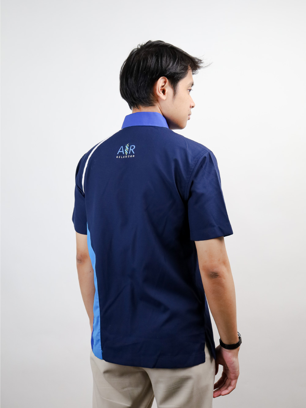 Navy Blue Corporate Collar Shirt Navy Blue Corporate Collar Shirt