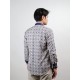 Patterned Corporate Blue-Collar Shirt Patterned Corporate Blue-Collar Shirt